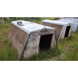 John Booth wooden kennel farrowing hut