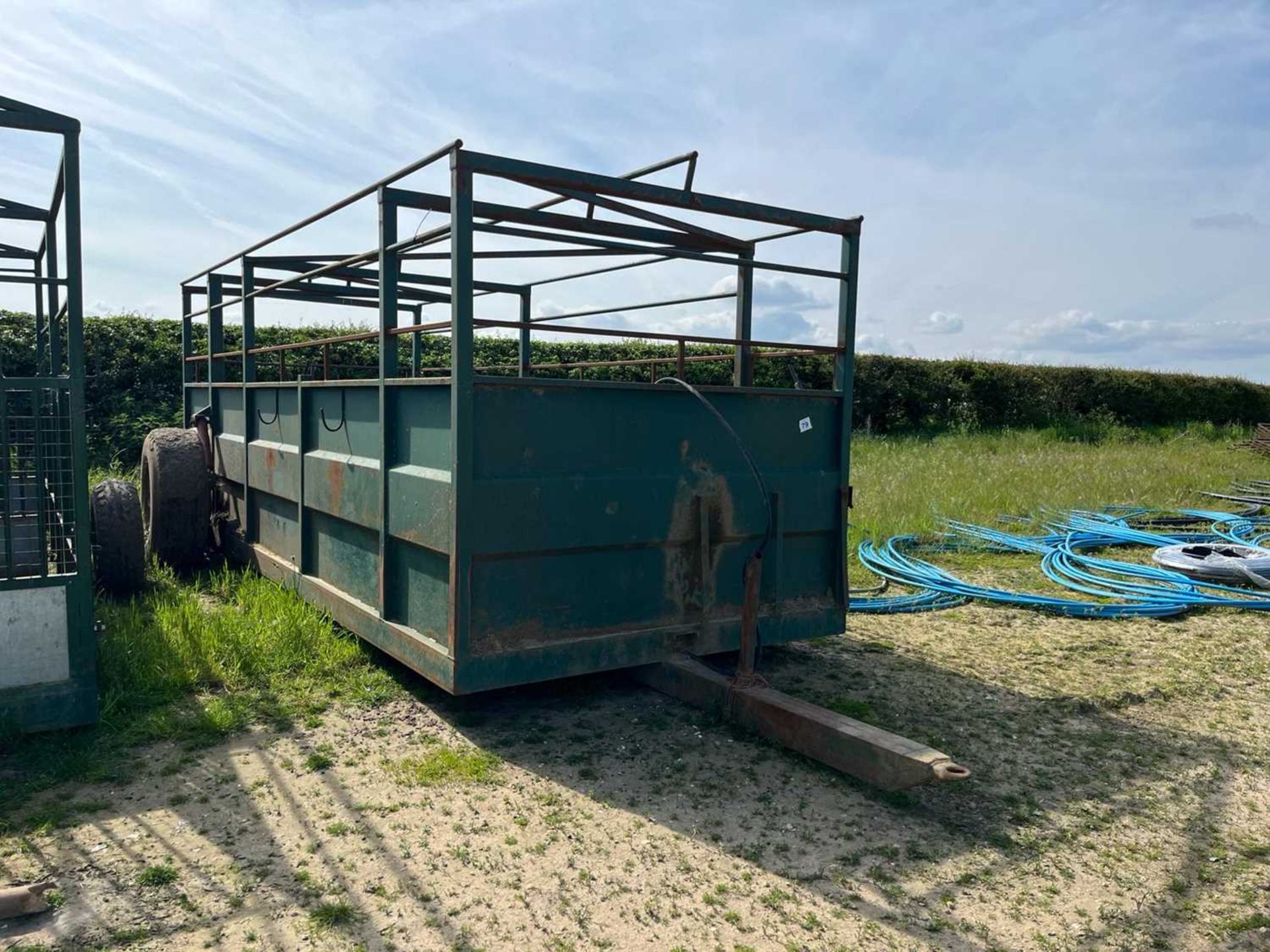 21ft Livestock Handling Trailer