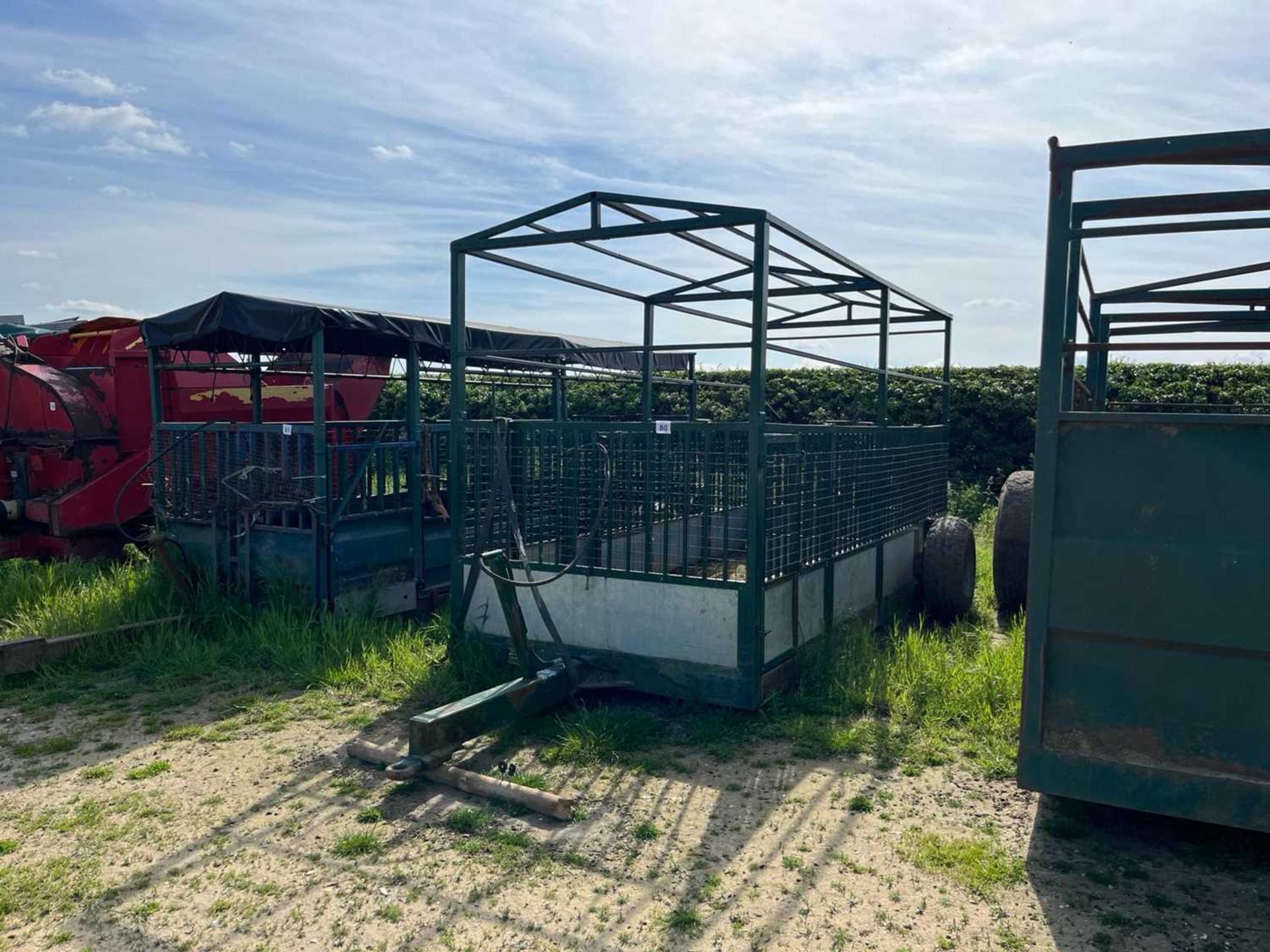 18ft Livestock Handling Trailer