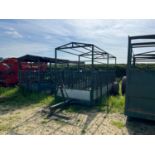 18ft Livestock Handling Trailer