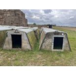 10 x John Booth Wooden Kennel Farrowing Huts