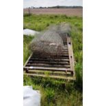 Qty of Pig Dividers, Hurdles and Galvanised Fencing