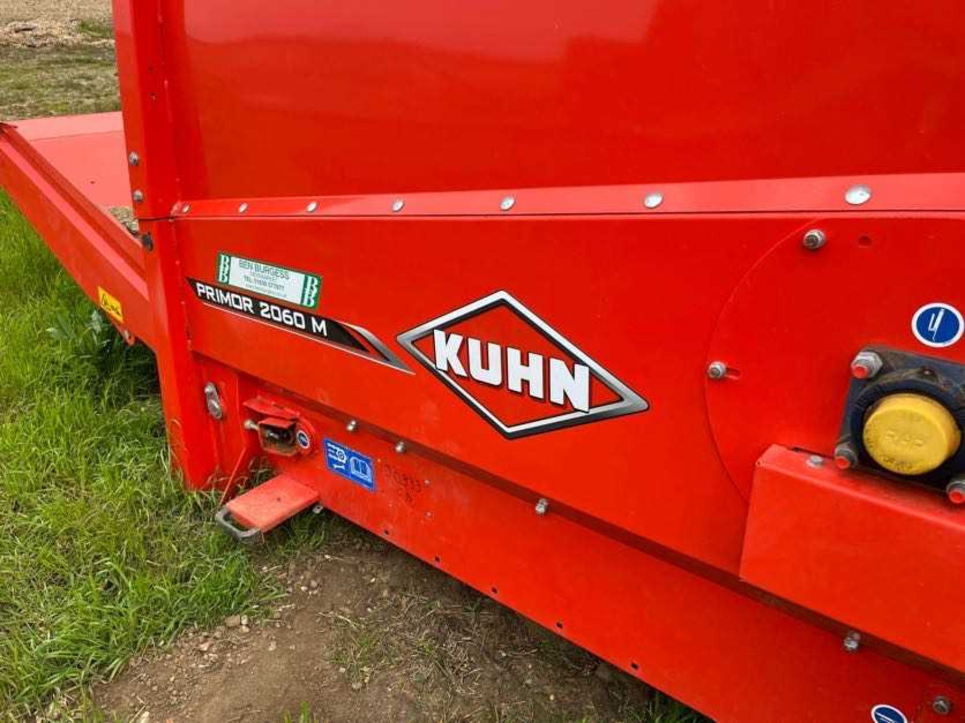 Kuhn Primor 2060 mounted straw chopper (Year: 2018) - Image 8 of 13