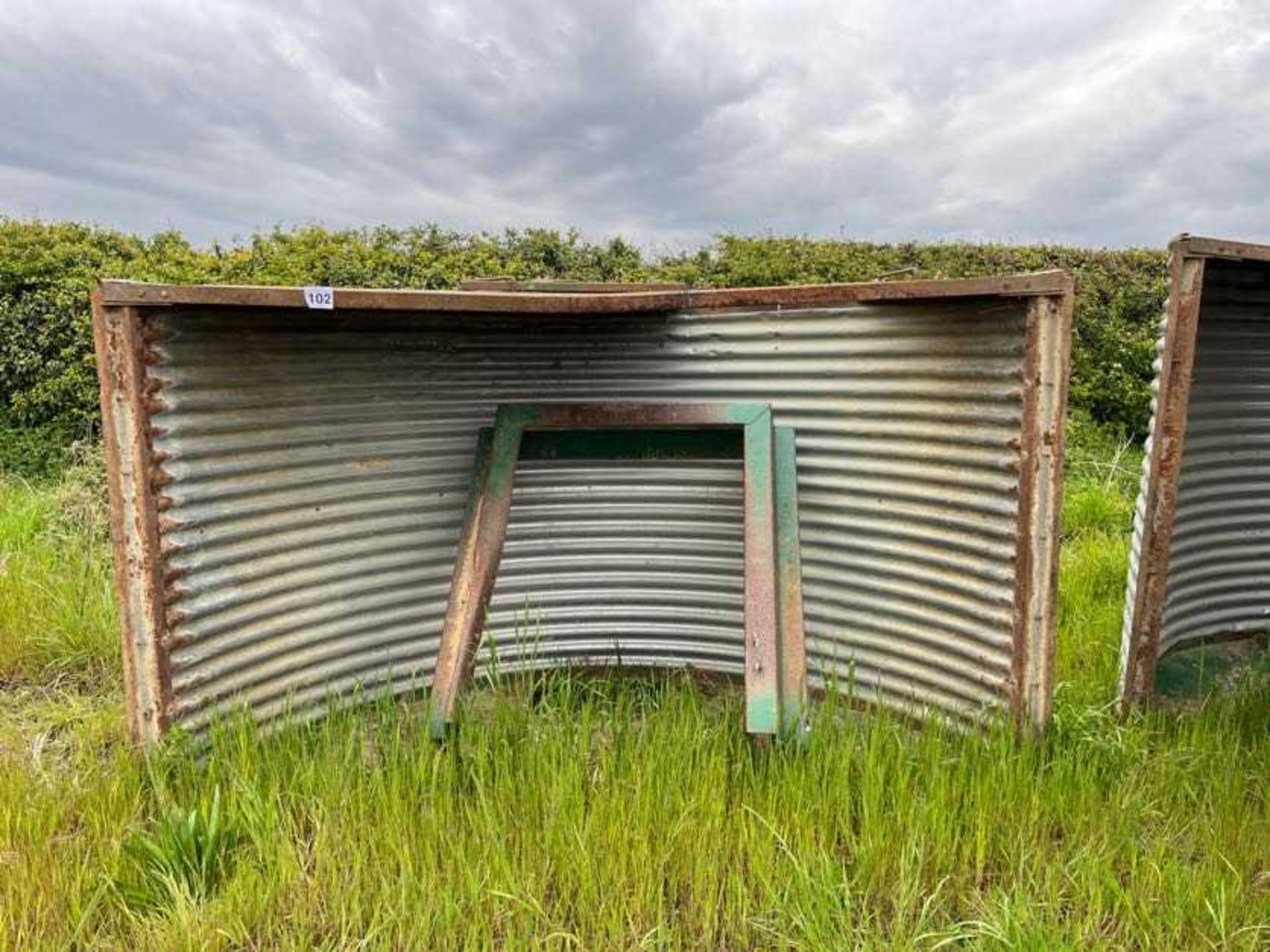 John Harvey insulated farrowing hut with fender