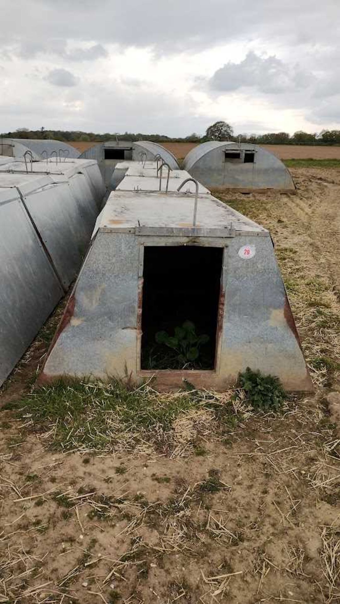 5 x John Booth insulated galvanised kennel farrowing huts - Image 2 of 2