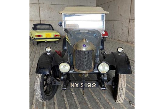 A 1925 Morris Cowley Occassional Four model tourer. Reg No. NX 9192 Car No. 100284 Engine No. 114533 - Image 2 of 17