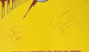 Queen - Flash Gordon, 1980 UK 1st pressing EMC 335, dedicated to the sleeve in red ball point pen " - Image 7 of 7