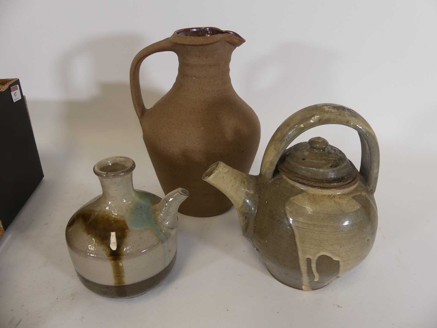 A collection of various 20th century studio pottery - Image 2 of 3