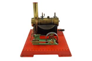 A Mamod Type SE3 Twin Cylinder model steam engine