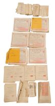 A Quantity of share certificates and related correspondence, relating to Smith and Co Ltd mortgage