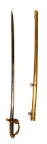 A Pattern 1845 infantry officer's sword retailed by Hawkes