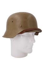 A German Third Reich M '42 steel helmet