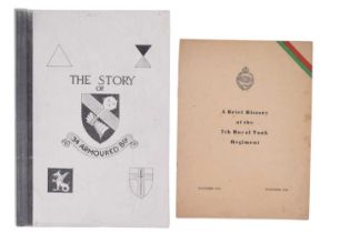 " A Brief History of the 7th Royal Tank Regiment", 1948; together with a facsimile "Story of the