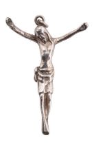 An early 20th Century silver pendant Corpus Christi, (no sponsor's mark), Chester, 1912, 7 cm, [