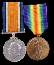 British War and Victory Medals to 19938 Pte J Parker, Border Regiment