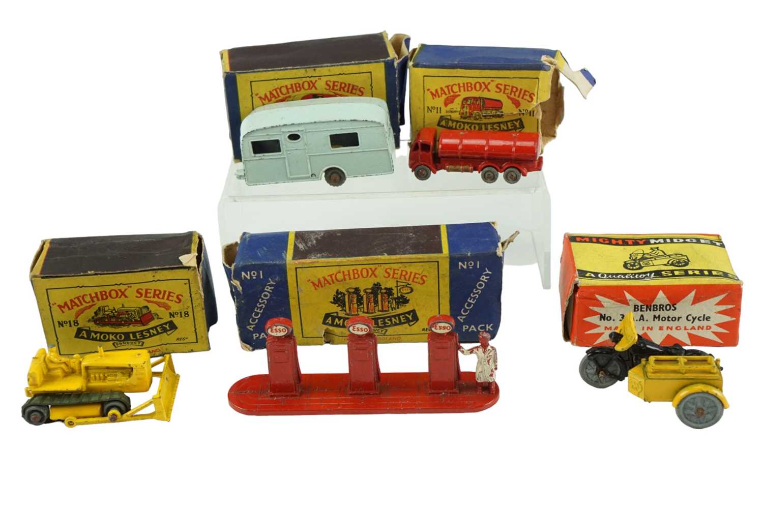 Three boxed Lesney Matchbox Series diecast vehicles, comprising Esso Tanker (No 11), Berkeley - Image 2 of 2
