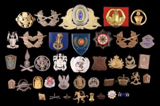 A collection of world military badges