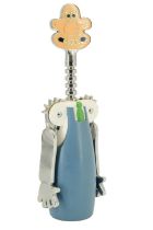 A late 20th Century novelty Wallace and Gromit corkscrew, in the form of Wallace, 23 cm