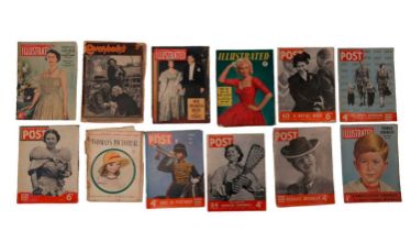 A group of early-to-mid 20th Century magazines, comprising Picture Post, Illustrated, Woman's