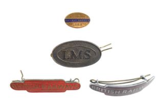 Four British Rail and related railway badges