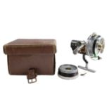 A Hardy "The Altex" No 2 Mk V spinning fishing reel in original box and spare spool