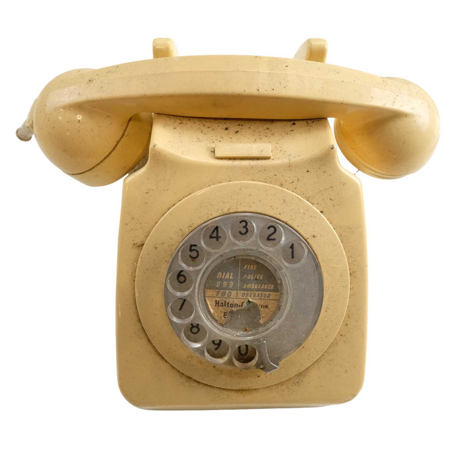 Seven 700 series rotary dial telephones, marked '746 F' and '746 GEN' - Image 3 of 8
