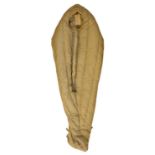 A 1945 US Army mountain and arctic sleeping bag