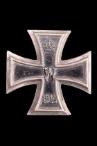 An Imperial German 1914 Iron Cross first class, maker marked KO