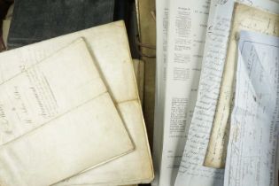 A quantity of Victorian and later legal paperwork relating to London and its environs, including