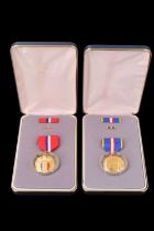 Cased US 1946 Philippine Independence and Liberation Medals