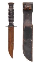 A Vietnam War era US Mk 2 / KABAR type knife by Conetta