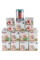 A group of boxed Piggin' pig figurines by David Corbridge (Collectible World Studios) including