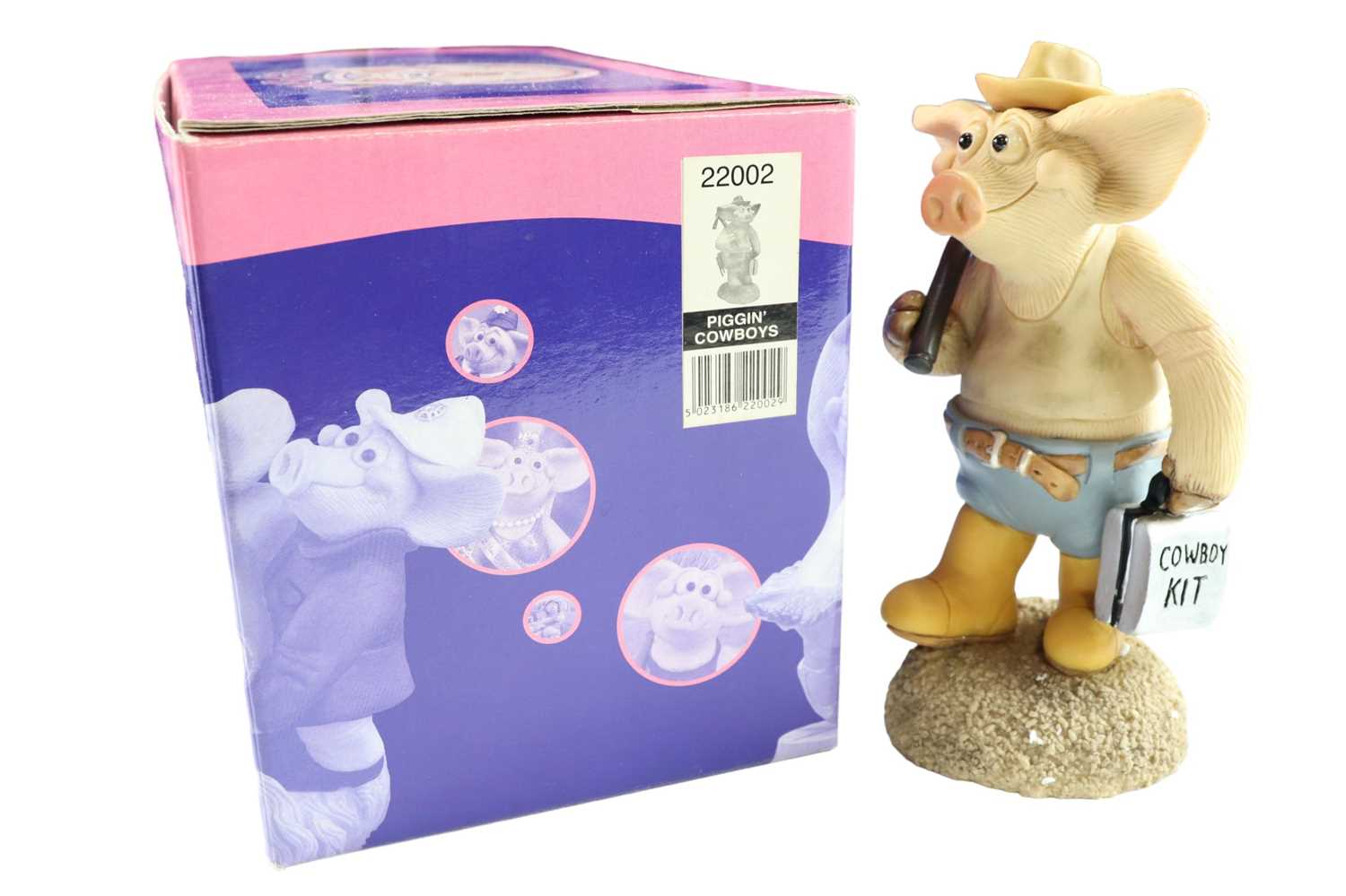 A group of boxed Piggin' pig figurines by David Corbridge (Collectible World Studios) including - Image 4 of 5