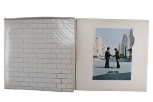 Pink Floyd "The Wall" vinyl LP record, Harvest / EMI Records Ltd, 1979, SHDW 411, together with "