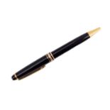 A Montblanc Meisterstuck ballpoint pen, serial number TH2362794