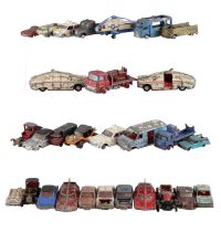A quantity of loose Dinky, Corgi and Matchbox diecast vehicles, including military and plant