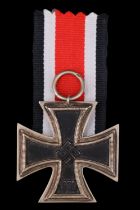 A German Third Reich 1939 Iron Cross second class by J E Hammer & Sohne of Geringswalde, ring