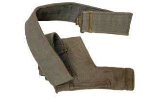 An RAF 1939 dated webbing belt and holster
