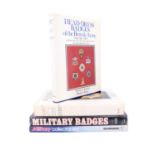 Militaria collectors' reference books comprising Kipling & King, "Head-dress Badges of the British