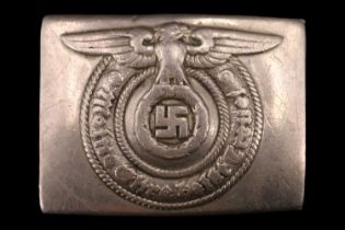 A German Third Reich Waffen-SS belt buckle