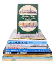 A large quantity of late 20th Century publications relating to ships and shipping including Dunn, "