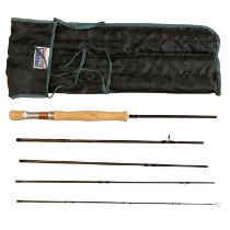 A Daiwa Profly F906-6EB travel fly fishing rod, 8' in five sections with spare top section (the