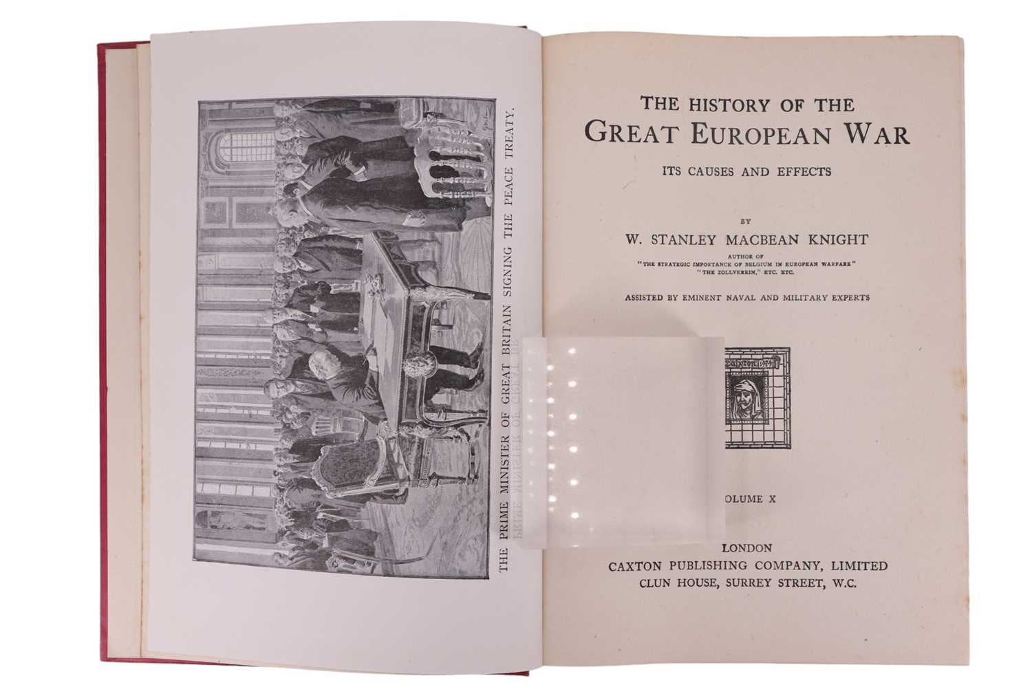 W Stanley Macbean Knight, "The History of the Great European War - Its Causes and Effects", ten - Image 2 of 3