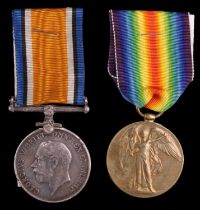 British War and Victory Medals to 15822 Pte J Shepherd, Border Regiment