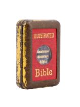 A miniature Illustrated Holy Bible, David Bryce and Son, Glasgow, 1901, having gilt tooled
