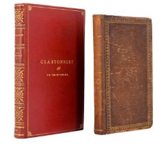 P W Thompson, "Glastonbury", Murray, 1937, fine gilt red calf with all edges gilt; together with