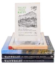 Five mid-to-late 20th Century publications by and about Alfred Wainwright including "A Second