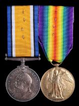 British War and Victory Medals to Capt H V Gerrard