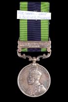 An India General Service Medal with North West Frontier 1930-31 clasp to Private Camp Follower