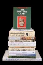 A group of books on military history